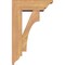 Ekena Millwork Westlake Traditional Smooth Bracket w/ Offset Brace, Western Red Cedar, 5 1/2"W x 14"D x 22"H BKT0604X14X22WTL01SWR - alternate 3